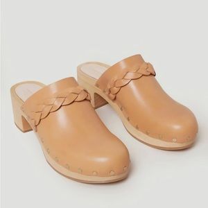 Loeffler Randall Women's Lupa Mid Heel Clog In Honey